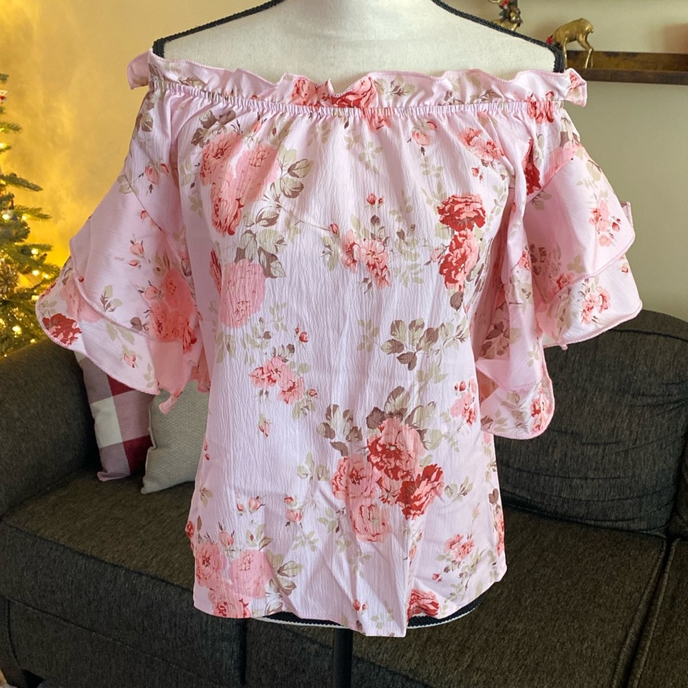 Ruffle Sleeve blouse